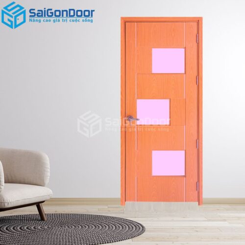 Cửa Gỗ MDF veneer P1G3-ASH-MDFL-SGD