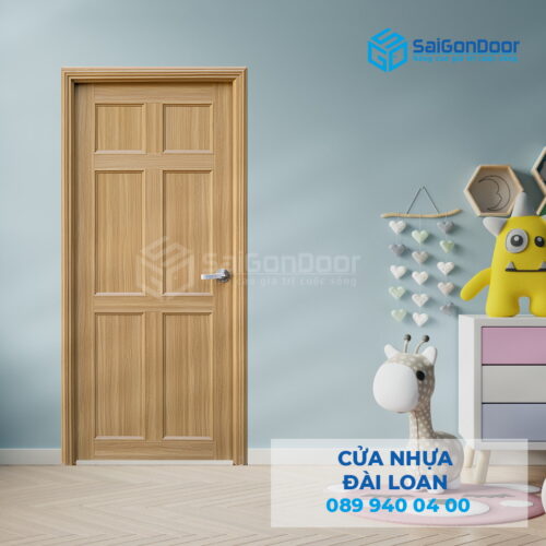 Cửa Nhựa Giả Gỗ Đài Loan YA-40-SGD