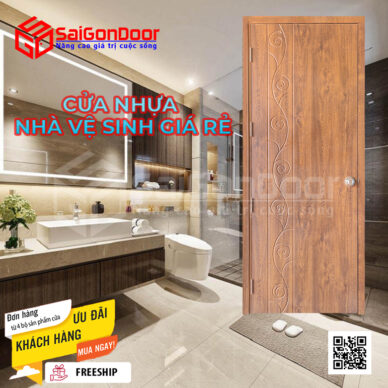 Cửa nhựa nhà vệ sinh giá rẻ chất lượng tốt nhất